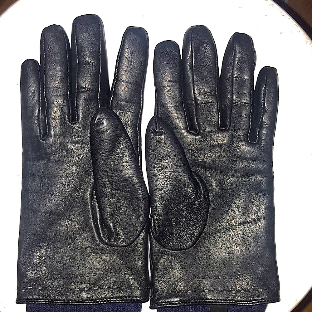 Sandro Women Leather Winter Gloves - Picture 7 of 11